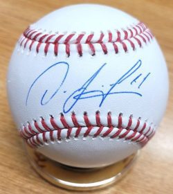 Autographed ORLANDO ARCIA Official Major League Baseball