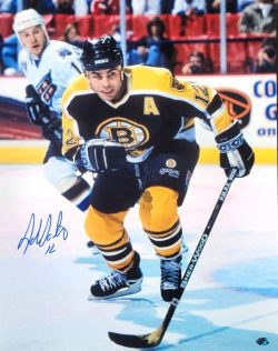 Autographed ADAM OATES 16X20 Boston Bruins Photo