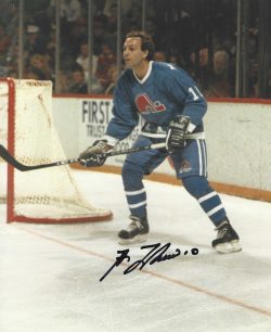 Autographed GUY LAFLEUR Quebec Nordiques 8X10 Photo