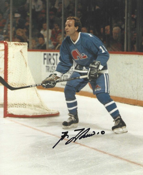 Autographed GUY LAFLEUR Quebec Nordiques 8X10 Photo