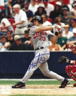AUTOGRAPHED CHRIS HOILES 8X10 Baltimore Orioles Photo