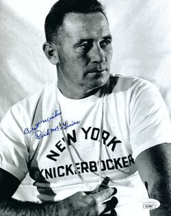 Autographed Dick McGuire 8x10 New York Knicks Photo