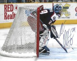 Autographed AL MONTOYA  8X10 New York Rangers Photo