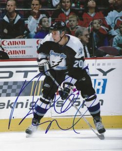 Autographed VINNY PROSPAL 8X10 Tampa Bay Lightning photo