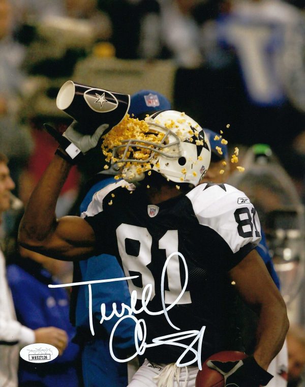 Autographed Terrell Owens Dallas Cowboys 8x10 Photo JSA W/ COA