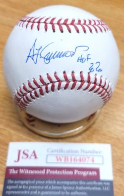 Autographed TED SIMMONS "HOF 2020" Official Major League Baseball JSA Witness COA