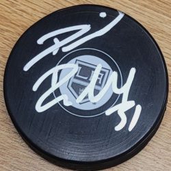 Autographed DAVID RITTICH Los Angeles Kings Hockey Puck