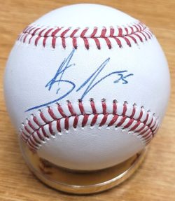 Autographed ANTHONY SANTANDER Official Rawlings Major League Baseball Beckett