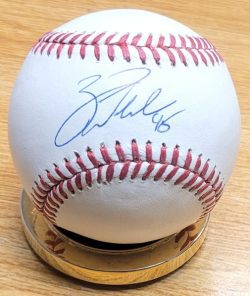 Autographed ZACK WHEELER Official Major League Baseball Fanatics