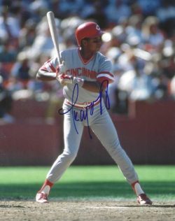 AUTOGRAPHED TERRY MCGRIFF 8x10 Cincinnati Reds Photo