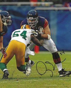 Autographed DEZMAN MOSES 8X10 Green Bay Packers Photo