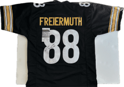 Autographed Pat Freiermuth Pittsburgh Custom Jersey - with  JSA COA