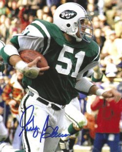 Autographed GREG BUTTLE 8X10 New York Jets photo