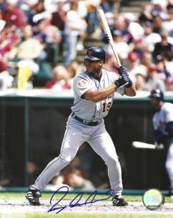 AUTOGRAPHED ROGER CEDENO 8X10 Detroit Tigers Photo