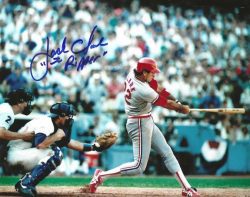 AUTOGRAPHED JACK CLARK 8x10 St. Louis Cardinals photo