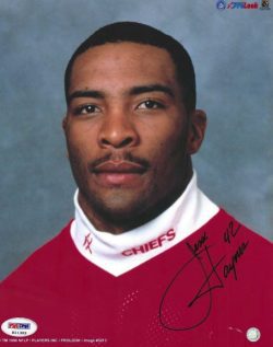 Autographed JESSE HAYNES 8x10 Kansas City Chiefs Photo PSA/DNA Hologram