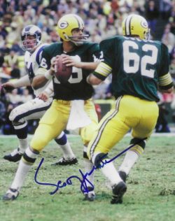 Autographed SCOTT HUNTER 8X10 Green Bay Packers Photo
