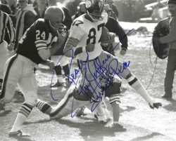 Autographed ROY JEFFERSON 8X10 Pittsburgh Steelers Photo