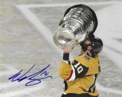 Autographed NICOLAS ROY 8x10 Vegas Golden Knights photo