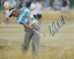 Autographed PAUL BROADHURST 8X10 PGA Photo