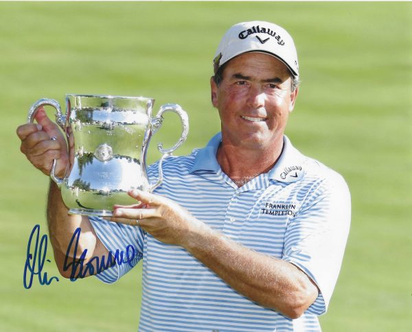 Autographed OLIN BROWNE 8X10 PGA Photo