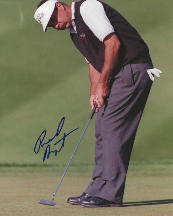 Autographed BRAD BRYANT 8X10 PGA Tour Golf Photo