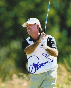 Autographed GIL MORGAN 8X10 PGA Tour Golf Photo
