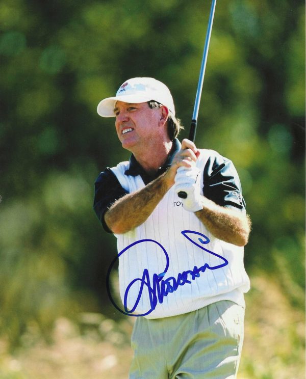 Autographed GIL MORGAN 8X10 PGA Tour Golf Photo