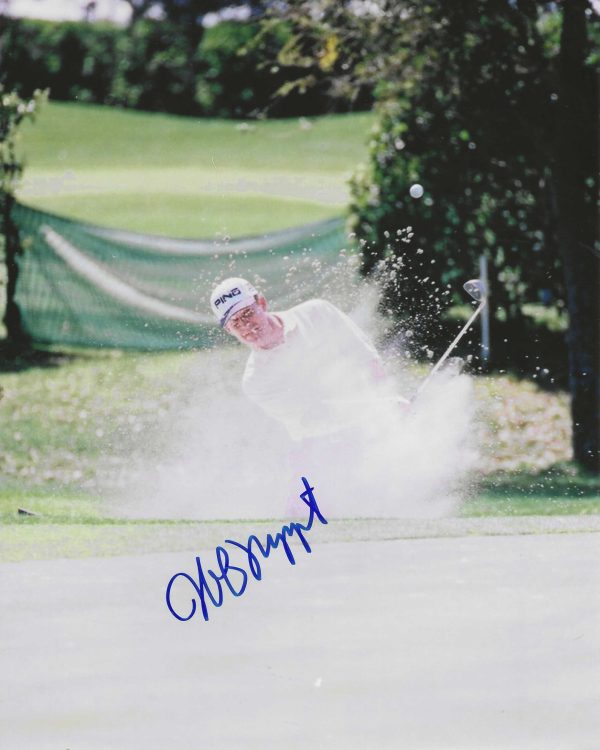Autographed JEFF MAGGERT 8X10 PGA Tour Golf Photo