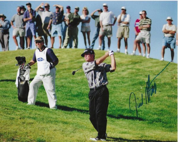 Autographed DICK MAST 8X10 PGA Tour Golf Photo