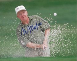 Autographed BILLY MAYFAIR 8X10 PGA Tour Golf Photo
