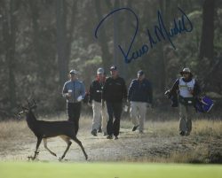 Autographed ROCCO MEDIATE 8X10 PGA Tour Golf Photo