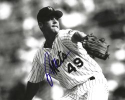 AUTOGRAPHED PETE WALKER 8X10 New York Mets Photo