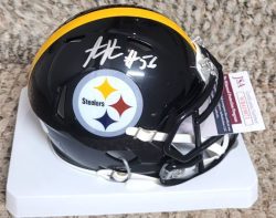 Autographed Football Mini Helmets