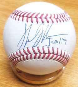Autographed MIKE MOORE Official Rawlings Major League Baseball
