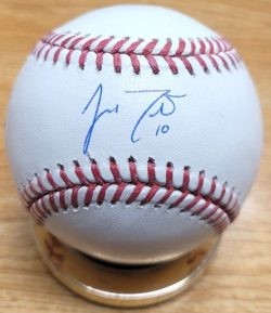 Autographed J.T. REALMUTO Official Major League Baseball Fanatics