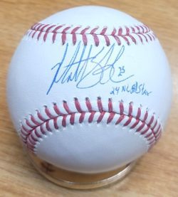 Autographed MATT STRAHM "24 NL All Star" Official Major League Baseball