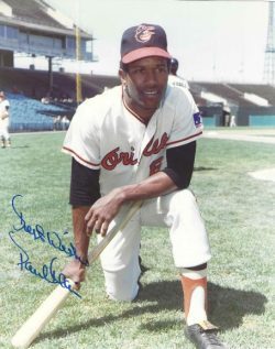 AUTOGRAPHED PAUL BLAIR 8x10 Baltimore Orioles Photo