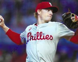 AUTOGRAPHED SETH JOHNSON 8X10 Philadelphia Phillies Photo