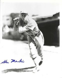AUTOGRAPHED STU MARTIN 8x10 St. Louis Cardinals photo