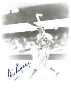 AUTOGRAPHED BILL RIGNEY 8x10 New York Giants photo