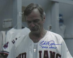 AUTOGRAPHED CHELCIE ROSS "Eddie Harris" 8X10 Cleveland Indians Photo