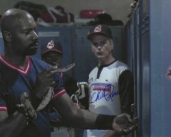 AUTOGRAPHED CHELCIE ROSS "Eddie Harris" 8X10 Cleveland Indians Photo
