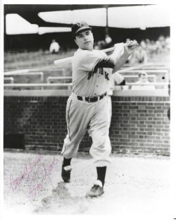 AUTOGRAPHED SAL YVARS 8x10 New York Giants Photo