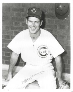 AUTOGRAPHED BOBBY ADAMS 8X10 Chicago Cubs Photo