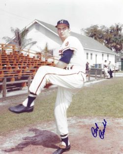 AUTOGRAPHED BOB BUHL 8x10 Milwaukee Braves Photo