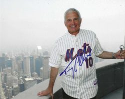 Autographed Terry Collins 8X10 New York Mets photo