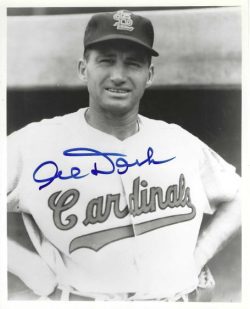 AUTOGRAPHED AL DARK 8x10 St. Louis Cardinals photo