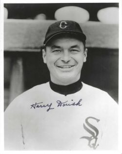 AUTOGRAPHED HARRY DORISH 8X10 Chicago White Sox Photo