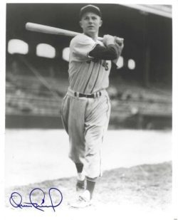 AUTOGRAPHED OWEN FRIEND 8X10 St. Louis Browns Photo